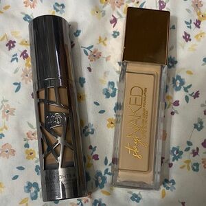 Urban Decay All Nighter and Stay Naked Foundation Duo